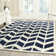 Chevron Wool Hand Woven Area Rug
