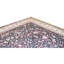 Hand Knotted Wool Oriental Area Rug in Black And Ivory