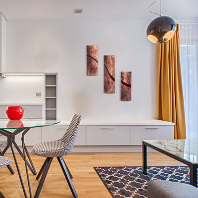 Handmade Modern Abstract Wall Decor on Metal
