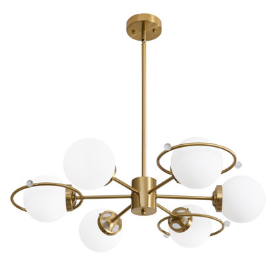Nichee 6 - Light Dimmable Linear Chandelier