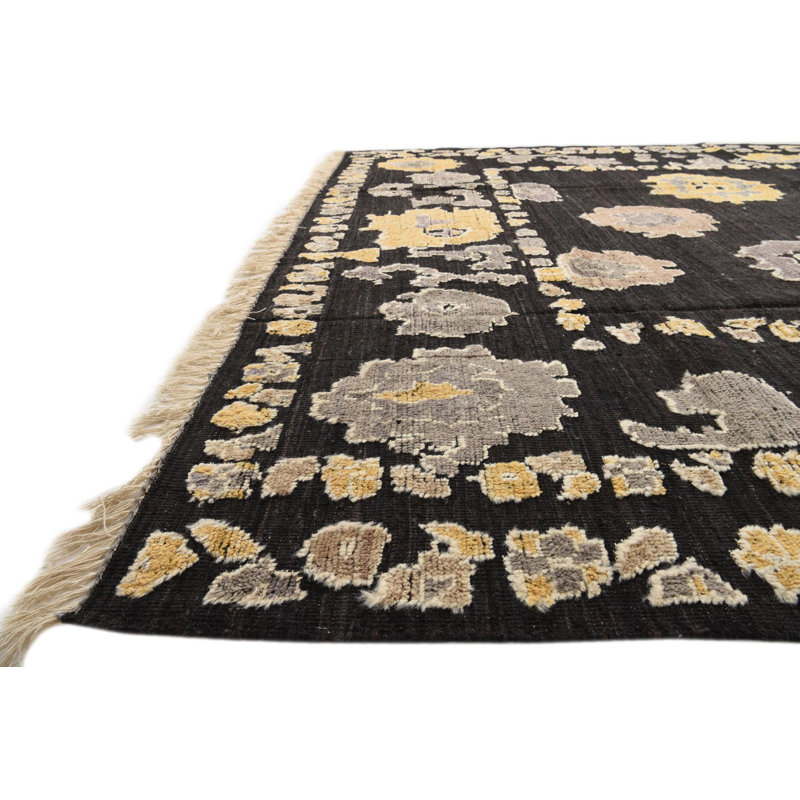 Jose Black Rug