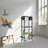 40 Compartments Mobile Vinyl Roll Holder Cart-2139363477