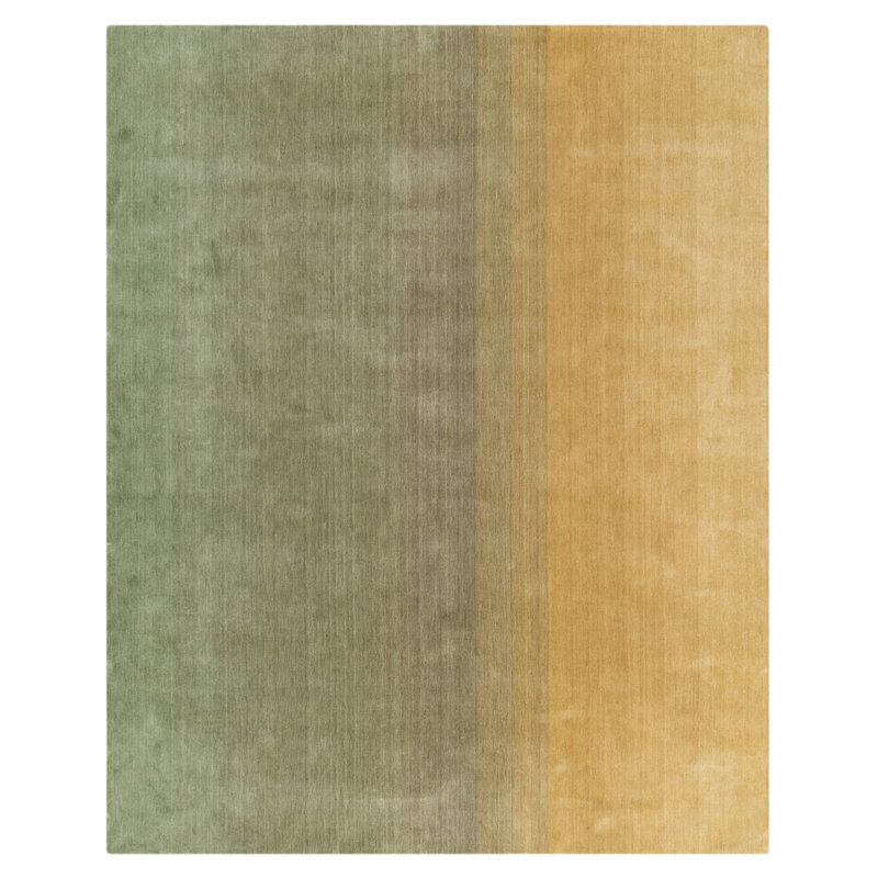 Golden Hour Hand-loomed Wool Rug, Rectangle 8' x 10'