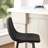Brandy Upholstered Counter Stool with Metal Frame-88697086