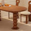 Ensemble de table à manger en bois massif de style français rétro-106401708