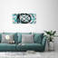 3 Piece Wrapped Canvas Wall Art