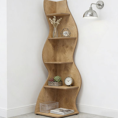 Display Shelf,Wall Corner Bookshelf