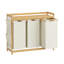 Fabric Laundry Sorter with Handles-464106812