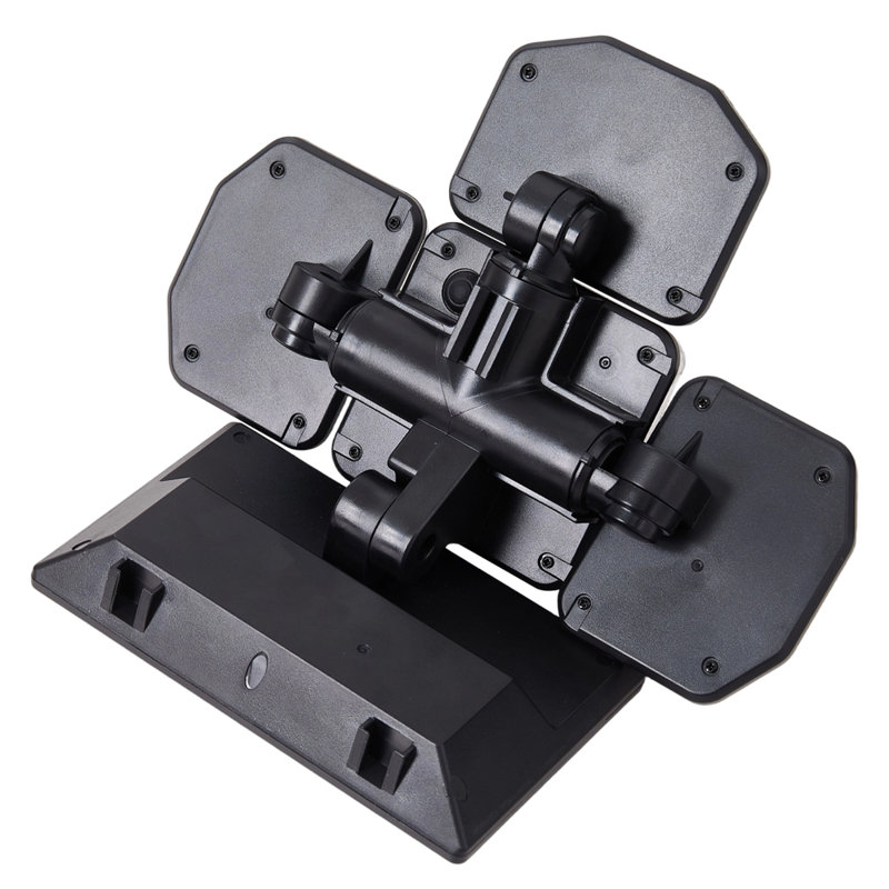 Wall-Mounted Outdoor Solar Security Light with Rotating Heads