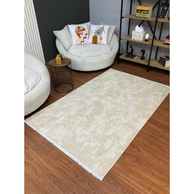 Amiliya Solid Colour Bamboo Slat / Seagrass Area Rug