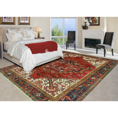 Nabal One-of-a-Kind 7'8" X 10'0" 1980s Wool Area Rug