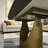 70.9" Modern Dining Table Sintered Stone Matte Black Surface With U-shape Stainless Base-- Arrtle Furniture