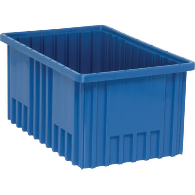 Dividable Grid Container, 16-1/2"L x 10-7/8"W x 8"H, case of 8