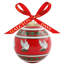 3.15 in. Handmade Porcelain Doves Bauble