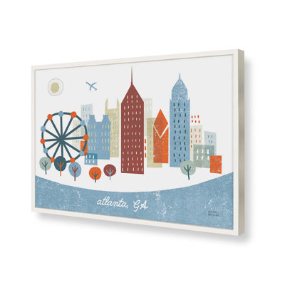 «Atlanta» par Michael Mullan, reproduction d'art