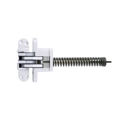 Invisible Spring Closers 4.6" H x 1.12" W Invisible/Concealed Single Door Hinge