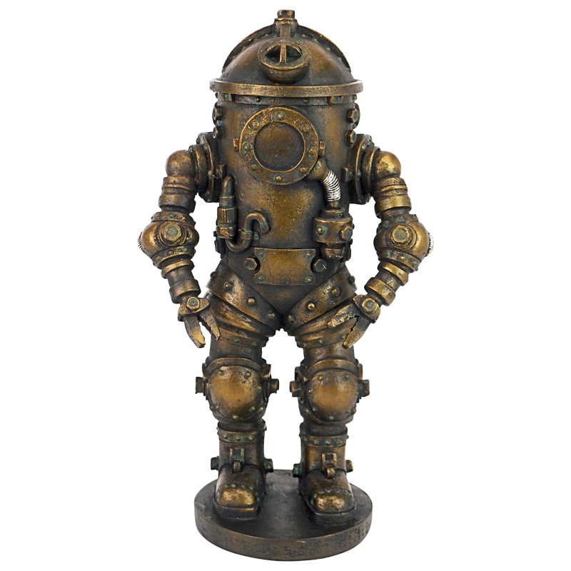 Tritonia Atmospheric Diving Suit Steampunk Figurine