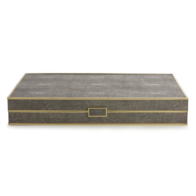 AERIN 21.4'' L Manufactured Wood Backgammon Game Set