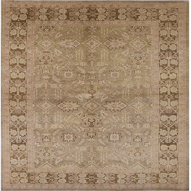 Oriental Indoor Rug, Square 7'