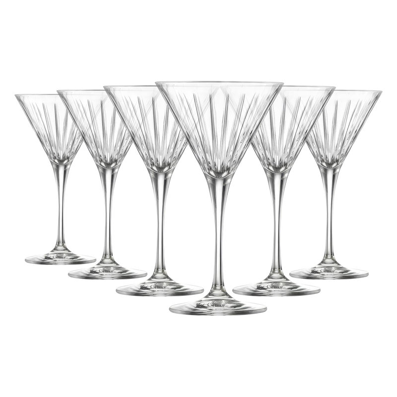 Crystal Martini Glass Set
