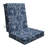 Cesur High Back Outdoor Chair Cushions, Weather-Resistant Supportive Patio Dining Chair Cushions-92075800-116722895
