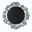 Miroir mural Gingko-646511726