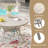 Outdoor Round Patio Dining Table-732270026-732270017