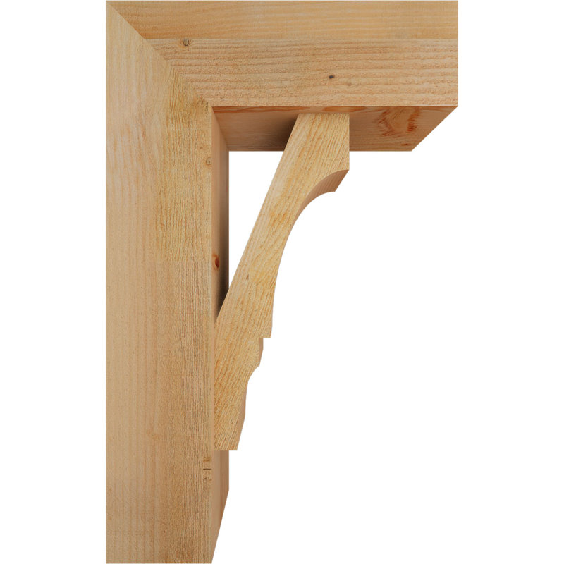 Support de bloc Balboa avec entretoise décalée, 32 x 20, Sapin Douglas de l 8 po (scié brut)