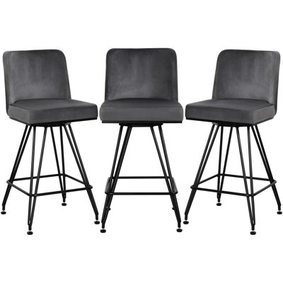 Bram Swivel 26" Counter Stool