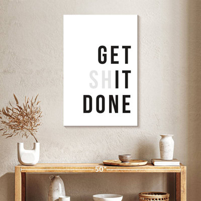 Get It Done Typography