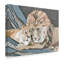 Nonette «the Lionesse», impression sur toile tendue-30395090