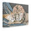 Nonette «the Lionesse», impression sur toile tendue-30395092