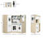 Cardone Kids Kitchen Playset Pretend Toy Kitchen w/Phone, Storage Space