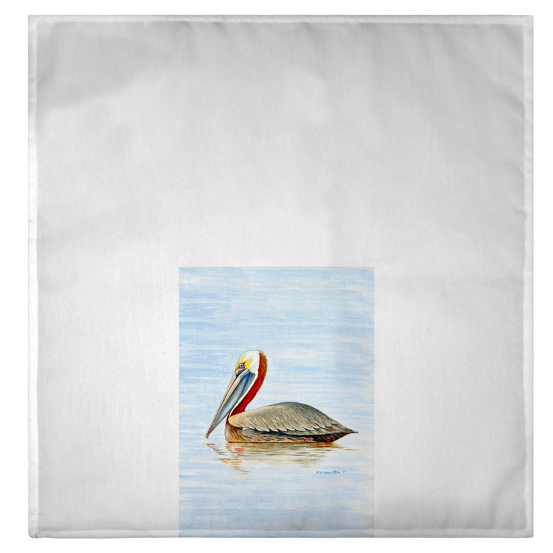 Serviette à main summer pelican Sainte Claire