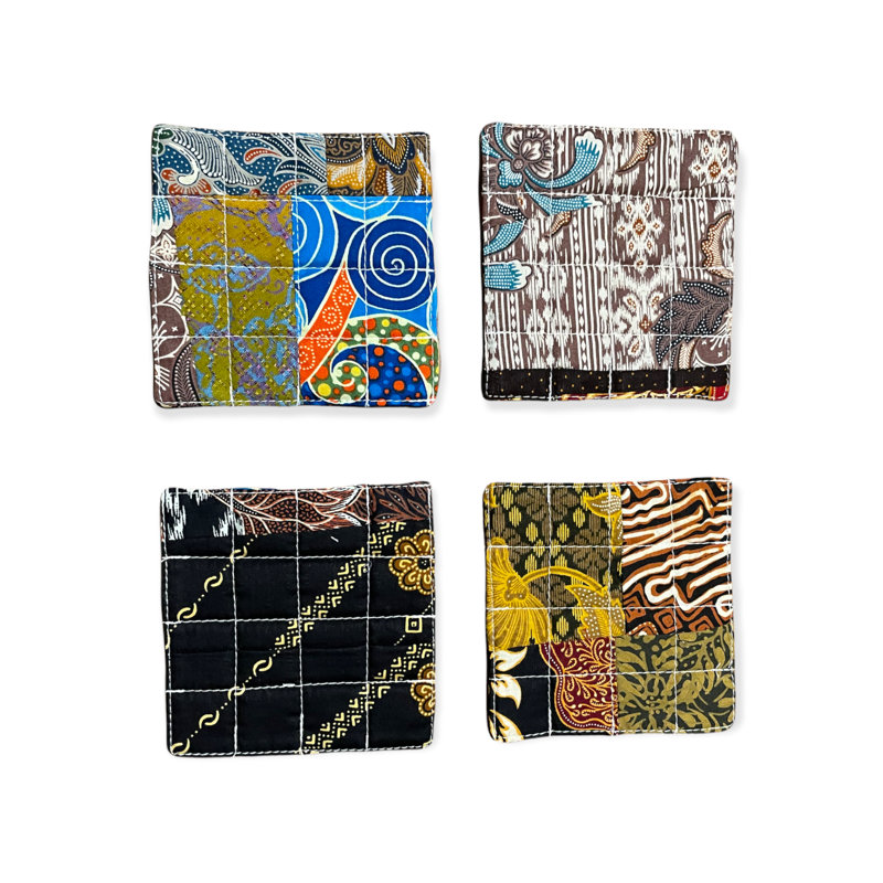 Cotton Patchwork Square Placemat
