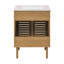 Meuble-lavabo autoportant 24 po en chêne doré Bron avec comptoir à 3 trous-1297304507-1297304480-1297304508