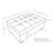 Lacour Upholstered Storage Standard-996231091