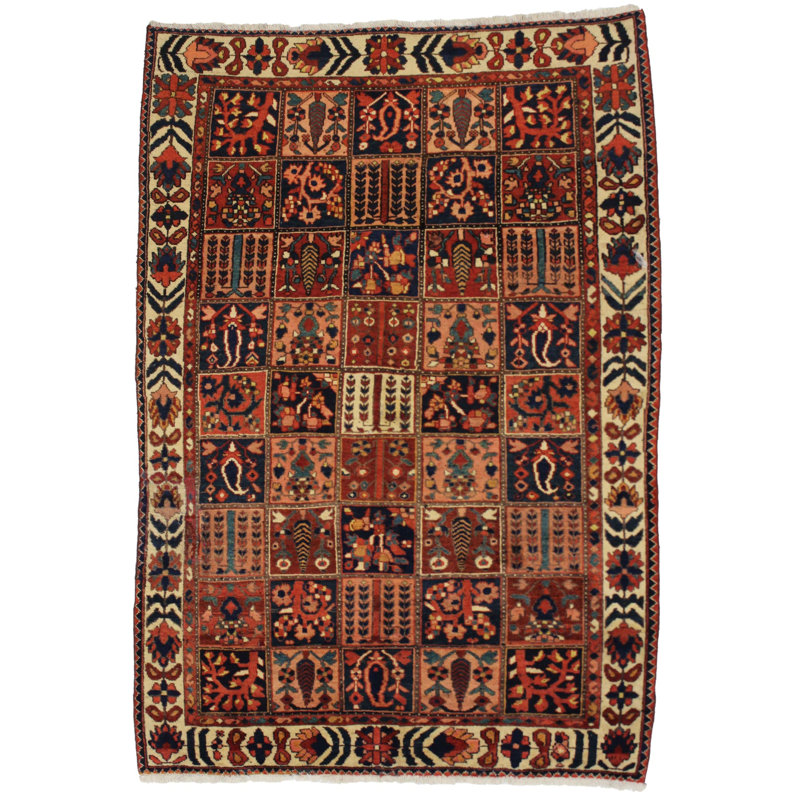 Oriental Area Rug in Multicolor