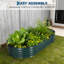 Metal Raised Garden Bed-680883752-680883755