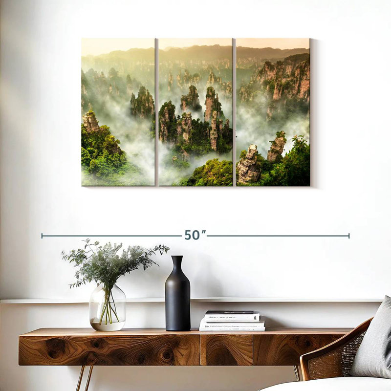 Alvord Tianmen Mountain, 24" H x 38" W