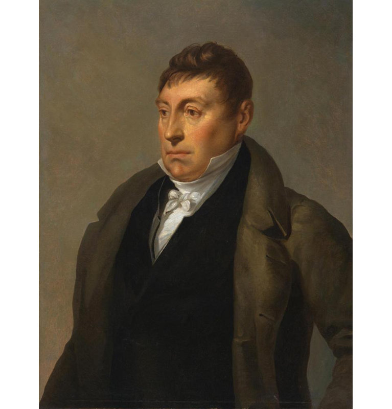 "Marquis De Lafayette" par Ary Scheffer - Art mural sur toile tendue avec châssis, H 24 po x l 17 po