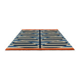 Stripy Stem Hand Tufted Floral Area Rug