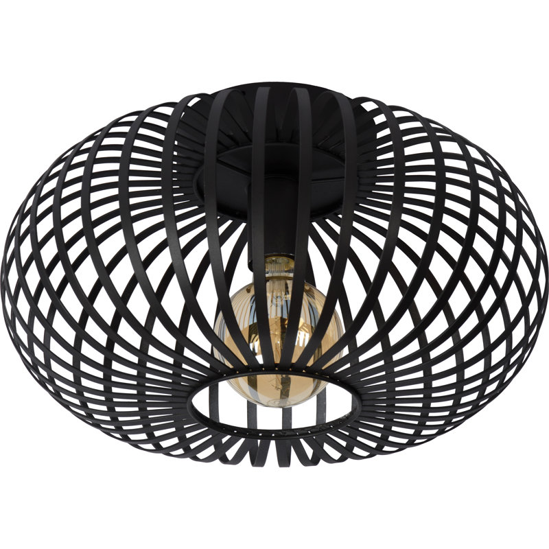 Offutt Flush Mount, Black