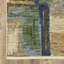 Tapis bleu / vert en laine Truffi-1055094059