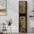 69" H Tall Bathroom Storage Cabinet With 2 Barn Doors And 1 Drawer, Narrow Storage Unit, Adjustable Shelves,Floor Cabinet For Bathroom, Living Room, Entryway,Kitchen,