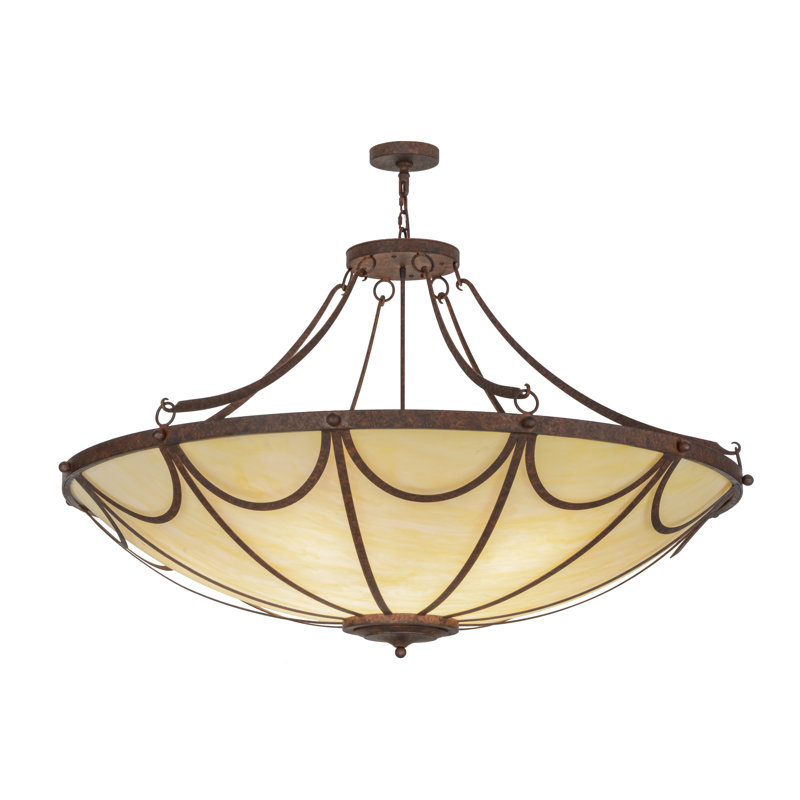 Rusty Nail 60" Glass LED Indoor/Outdoor Pendant Light