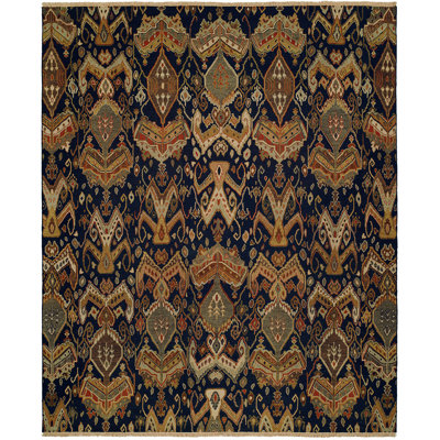 Wool Ikat Area Rug