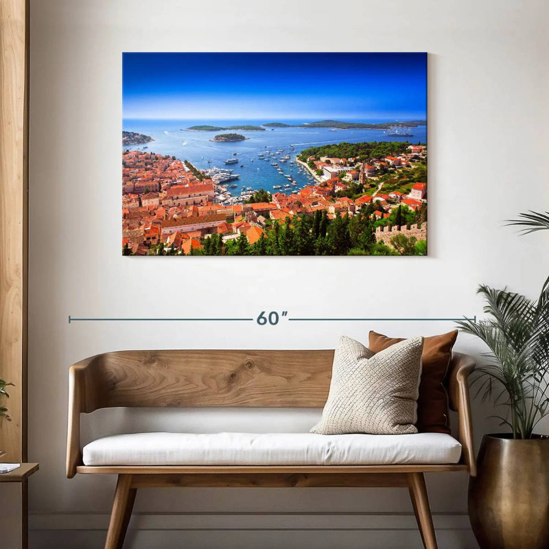Gillard Hvar In Croatia, 30" H x 45" W