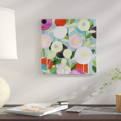 «Poppy Strata I», impression sur toile