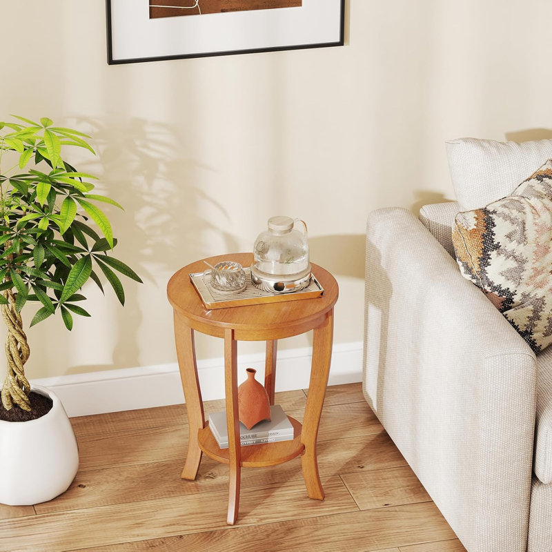 Ensemble de 2 tables de bout en bois